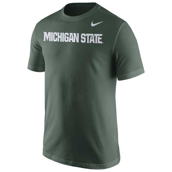 Michigan State Spartans Nike Wordmark WEM T-Shirt - Green,We sell and wholesale Michigan State Spartans Nike Wordmark WEM T-Shirt - Green on line form chian!